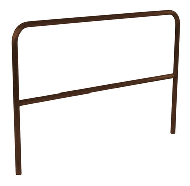 ALUM PIPE SAFETY RAILING 72IN LONG-BROWN